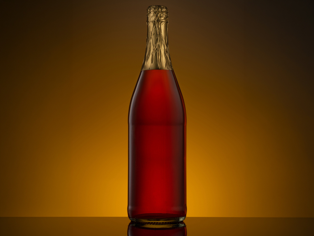 Kriek bier gebotteld in champagnefles | Burg Bieren
