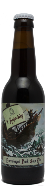 De School 't kofschip Rum B.A Dark Sour Ale