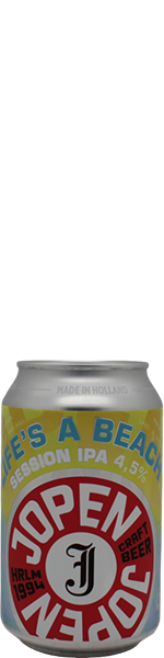 Jopen Life's a Beach - session ipa - blik