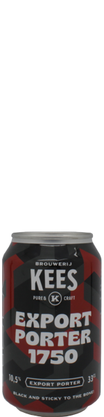 Kees Export porter 1750 - blik
