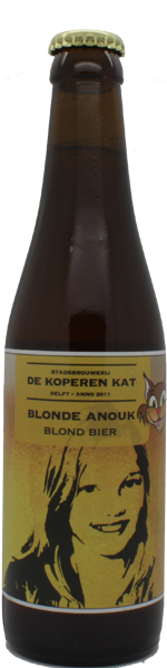 Koperen Kat Blonde Anouk
