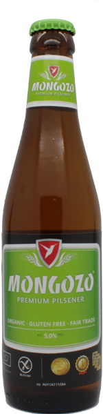 Mongozo Premium pilsener gluten vrij