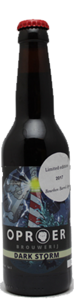 Oproer Dark Storm Bourbon Barrel Aged Barley wine