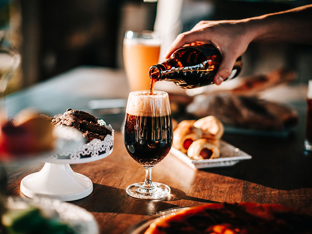 Barley wines en quadrupels bij Burg Bieren