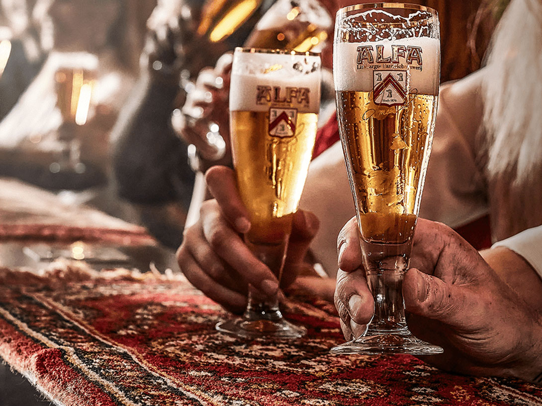 Duurzaam receptuur in de bieren van Alfa bier