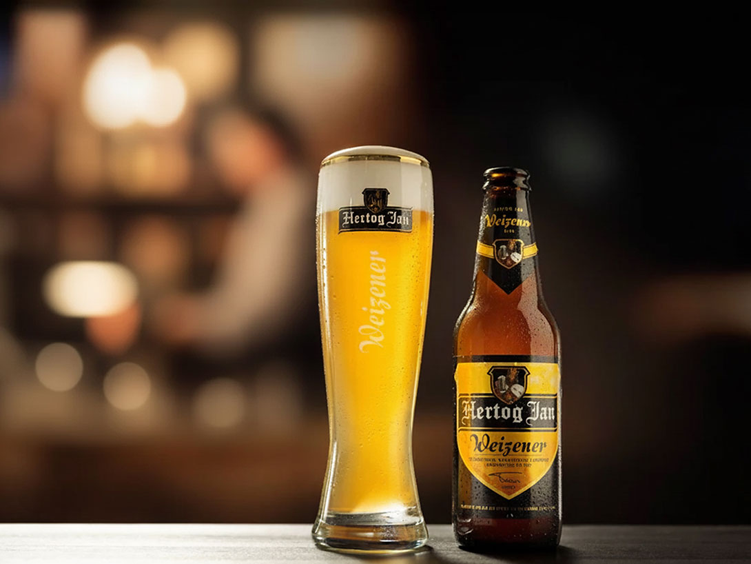 Herton Jan Weizener bier bij Burg Bieren