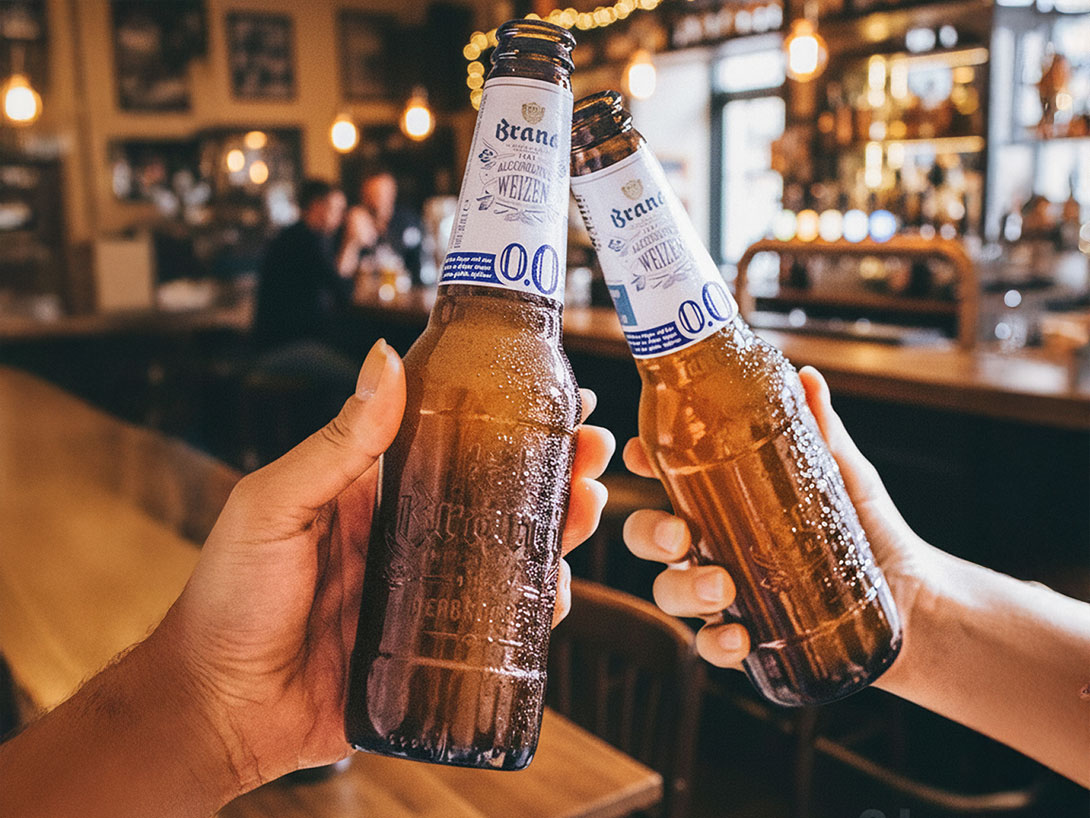 Proosten met alcoholvrije bieren