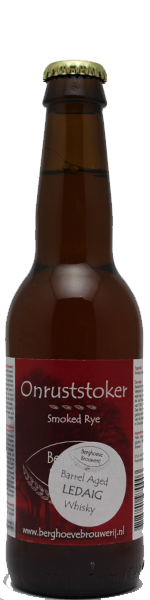 Berghoeve Onruststoker Smoked rye BA Ledaig Whisky