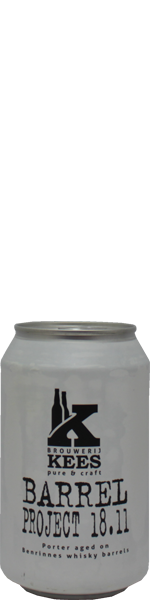 Kees Barrel Project 18.11 - porter benrinnes whisky ba - blik