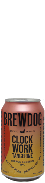 Brewdog Clockwork Tangerine - session - blik