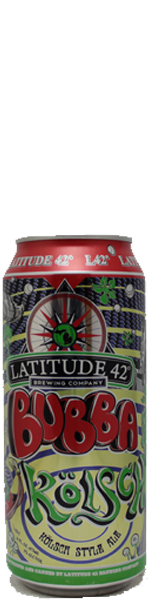 Latitude 42 Bubba Kölsch - blik