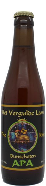 Vergulde Lam 'The King' APA