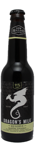 New Holland Dragon’s Milk Reserve: Banana Coconut - bourbon ba