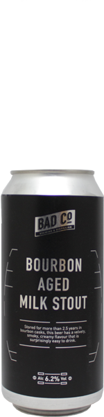 BAD Bourbon Aged Milk Stout - blik