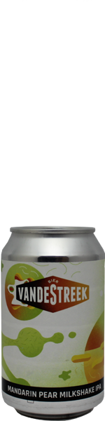 Vandestreek Mandarin Pear Milkshake IPA - blik