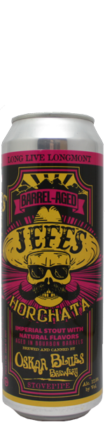 Oskar Blues Jefes Horchata Barrel-Aged Imperial Stout - blik