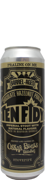 Oskar Blues Ten FIDY Chocolate Hazelnut Praline Barrel-Aged Imperial Stout - blik
