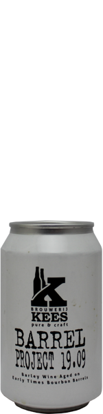 Kees Barrel Project 19.09 - barley wine on early times - blik