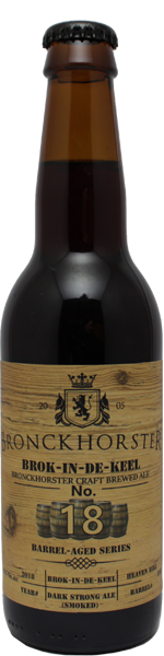 Bronckhorster Brok-in-de-Keel No.18 Barrel Aged Serie - heaven hill