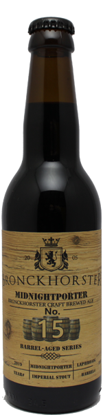 Bronckhorster Midnightporter No.15 Barrel Aged Serie - laphroaig