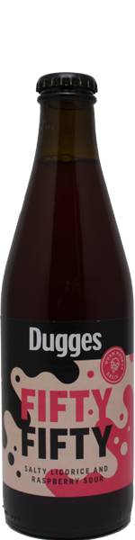 Dugges Fifty Fifty - licorice & raspberry