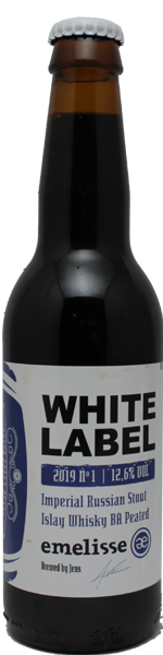 Emelisse White Label 2019 Nr. 1 Imperial Russian Stout Islay Whisky BA Peated
