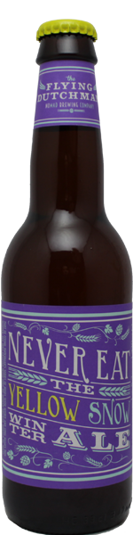 Flying Dutchman Never Eat The Yellow Snow Winter Ale