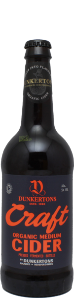 Dunkertons Craft Organic Medium Cider