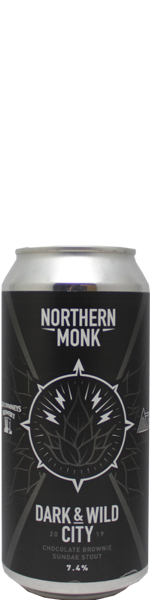 Northern Monk Dark & Wild City 2019 - chocolate brownie sundae stout