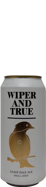 Wiper and True Light Pale Ale - table beer - blik