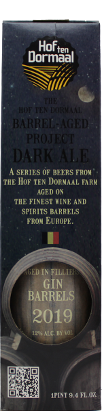 Hof ten Dormaal Dark Ale Aged in Filliers Gin Barrels 2019