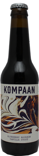 Kompaan Blueberry Bourbon Vanilla Stout