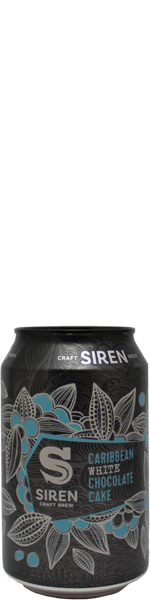 Siren Caribbean White Chocolate Cake - blik