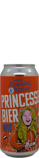 Poesiat & Kater Princesse Bier Wit