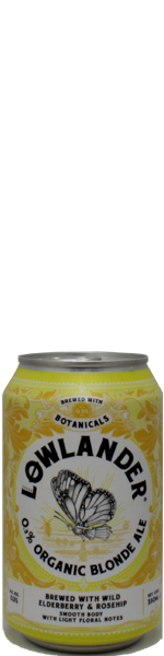 Lowlander 0.3% Organic Blonde Ale - blik