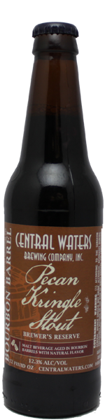 Central Waters Brewer's Reserve Bourbon Pecan Kringle Stout 2020