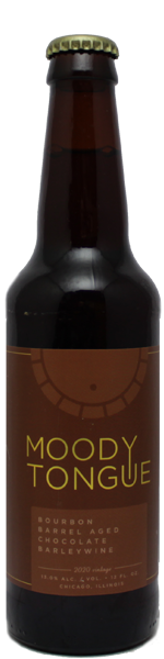 Moody Tongue Bourbon Barrel Aged Chocolate Barley Wine 2020