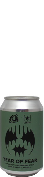 Af Brew / Lervig Year of Fear Jalisco BA - blik
