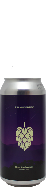 Folkingbrew Never Stop Dreaming - blik