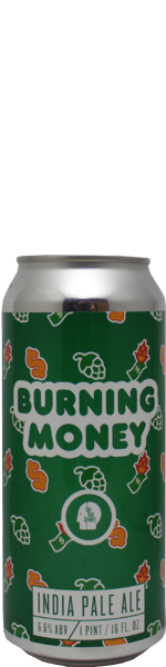 Thin Man Burning Money - blik