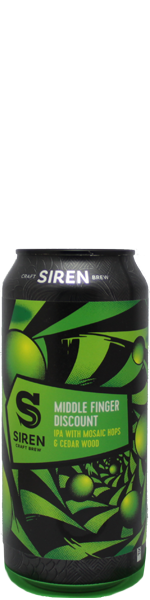Siren Middle Finger Discount - blik