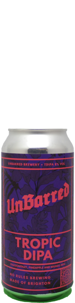 Unbarred Tropic DIPA - blik