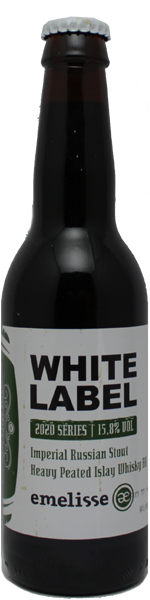 Emelisse White Label Imperial Russian Stout Heavy Peated Islay Whisky BA 2020