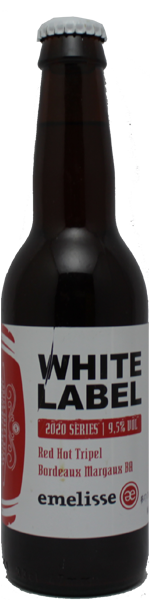 Emelisse White Label Red Hot Tripel Bordeaux Margaux BA 2020