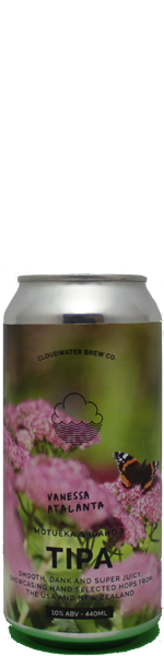 Cloudwater Vanessa Atalanta - blik