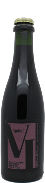 Dadiva VI - blackberry bourbon barrel wild ale