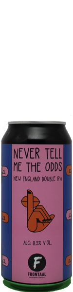 Frontaal Never Tell Me the Odds - blik