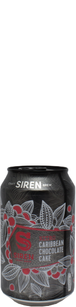Siren Nitro Caribbean Chocolate Cake - blik