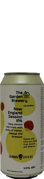 Garden Brewery New England Session IPA - blik