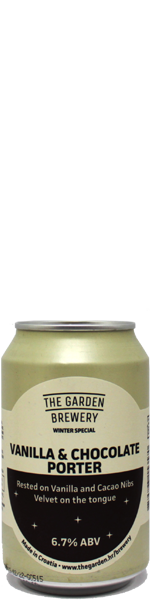 Garden Brewery Vanilla & Chocolate Porter - blik